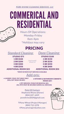 Pure Divine Cleaning Services