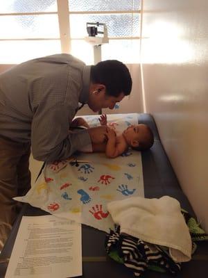 Dr. Sepulveda loves babies and my baby loves him!
