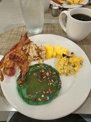A selection from the Hilton Breakfast Buffet at 5400 Bistro