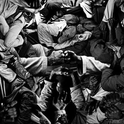 All races together.  Unity in numbers.  Peace.