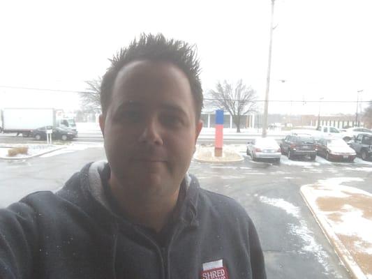 Burrrrr... Snow doesn't stop us!