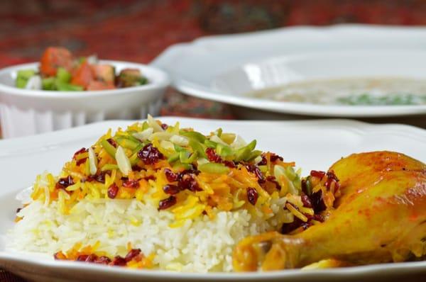 Barberry Rice & Chicken Menu
