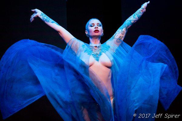 Burlesque...from the Inside Out solo :: Balla Fire radiating her sublime essence