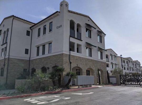 The exterior is ok but that includes 27 formerly homeless seniors & another 63 homeless or mentally ill units just a few feet behind