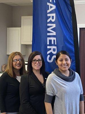 Galindo Agency Team Yesenia(Jessie), Veronica (Agent/Owner), Brisa