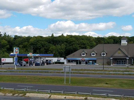 There seems to be a gulf in class between some of these gas stations