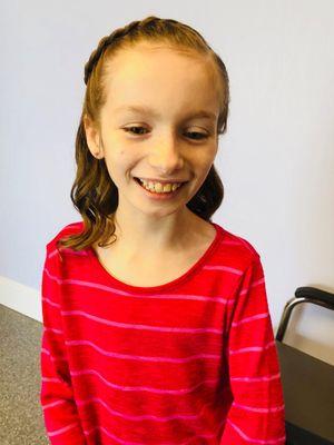 Angie is amazing, my lil sweetheart , with another sweetheart doing her hair, Thankyou Soooo much