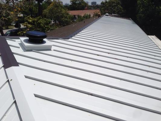 I went with bronze on front and reflective white over bedrooms to help with energy efficiency.