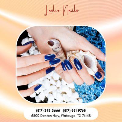 Beautiful nails are a call away!
 Let's create a custom design that fits you perfectly.
 Call now and schedule your session!