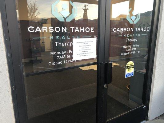 Carson Tahoe Therapy