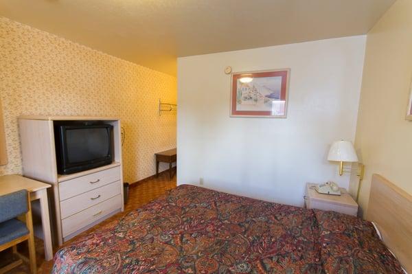 This is our Single Queen Bedroom