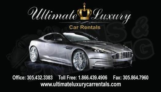 Ultimate Luxury Car Rentals