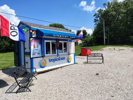 Most flavorful shaved ice in town.
