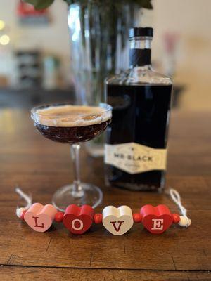 Mr Black Espresso Liqueur! Adds the perfect flavor!