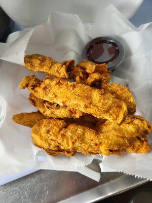 Hand breaded chicken tenders