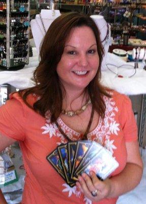 Angela in her shop when it was on Indiantown Road in Jupiter, FL.