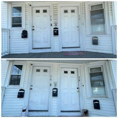 Before and after! Let us REVIVE your property!