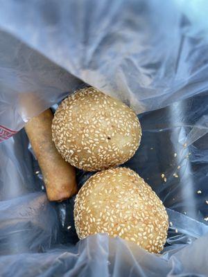 Chả giò and bánh cam