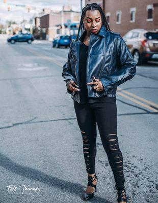 our brand rep, Tiara