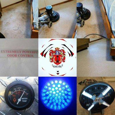 Castle One Rotary Steam Carpet Restoration