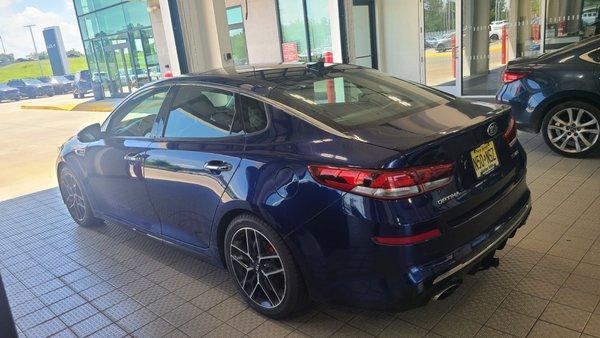 Ready to take the 1,337-mile journey back to New Jeraey. But I got to clean her up first.