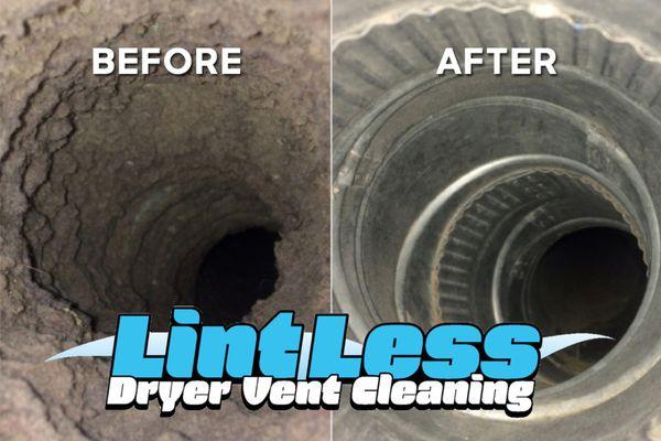 LintLess Dryer Vent Cleaning