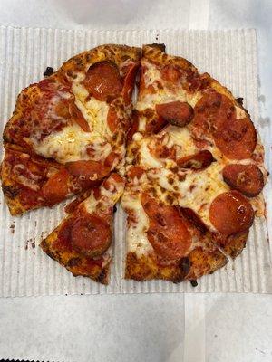 Pepperoni pizza