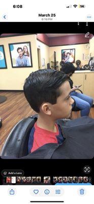 Kids haircut