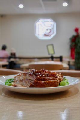 Char-Siu and Roast Duck Rice Plate