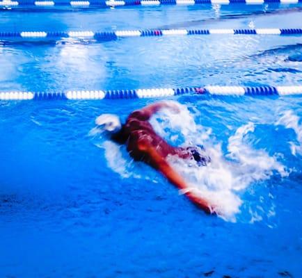 Butterfly swim training at Elk Grove
