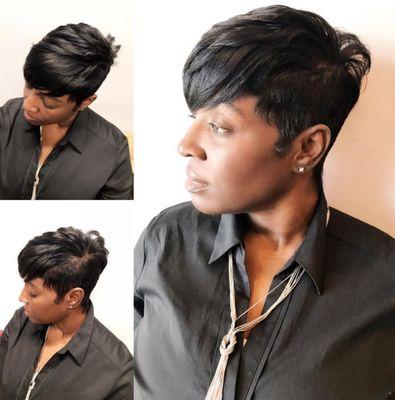 Hair by Kim Frazier, owner and stylist!