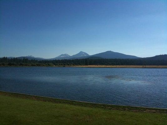 View from lodge