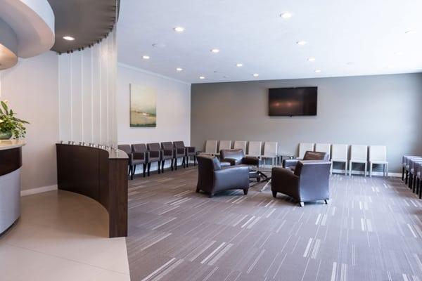 Welcome to our relaxing patient lobby!