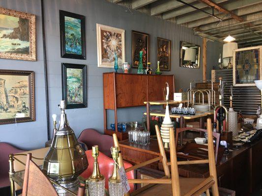 A peek into the shop!