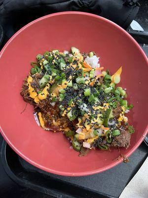 Korean BBQ beef bowl