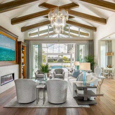 Organic Coastal Living Room