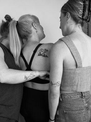Our mountain tattoos