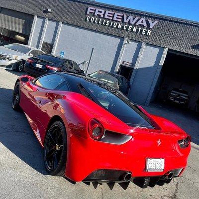 Ferrari Bumper Repair After