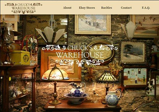 Chucks warehouse website