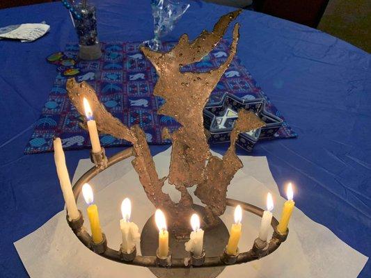 Our Hanukkah Celebration was a lot of fun