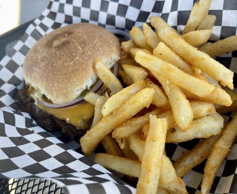 Smash burger! Delicious