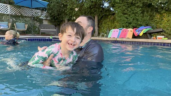 Smiling through our teeth!