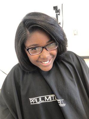 Silk Press/Silky Blow Out