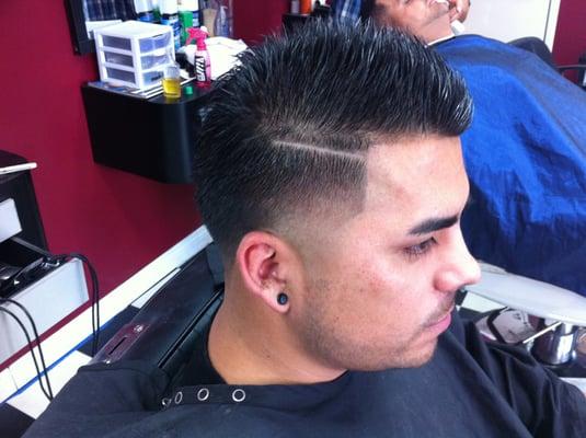 skin taper w/sharp part