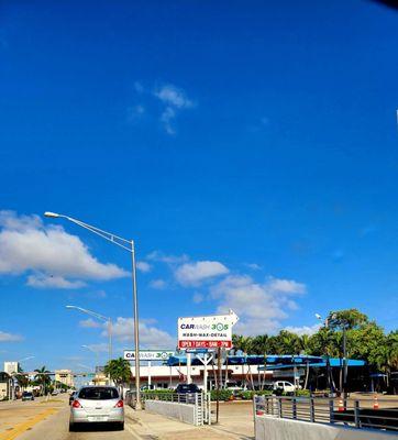 On 79th St Causeway heading west