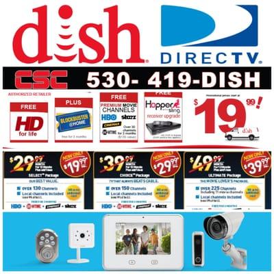 ONE STOP SHOP DISH DIRECTV XFINITY VIVINT