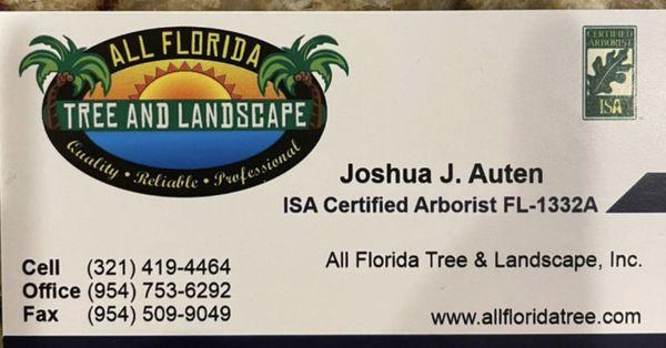 All Florida Tree & Landscape Miami and Brevard County