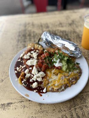 Chiles Rellenos Plate