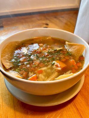 Chicken tortilla soup