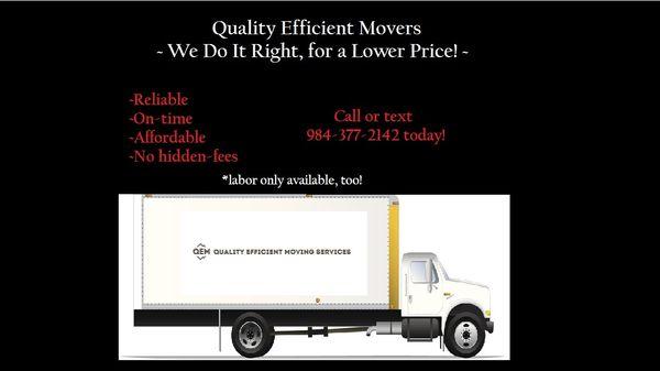 Quality Efficient Moving Company